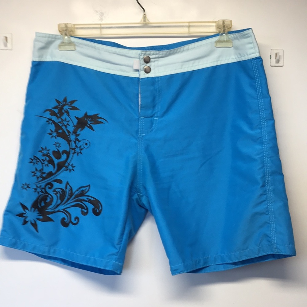 Foxy Board Shorts Size 11 Blue